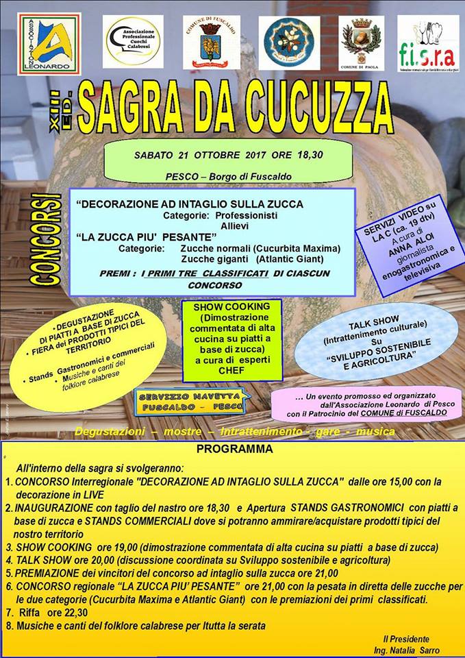 Sagra da Cucuzza 2017 - Pesco di Fuscaldo (CS)